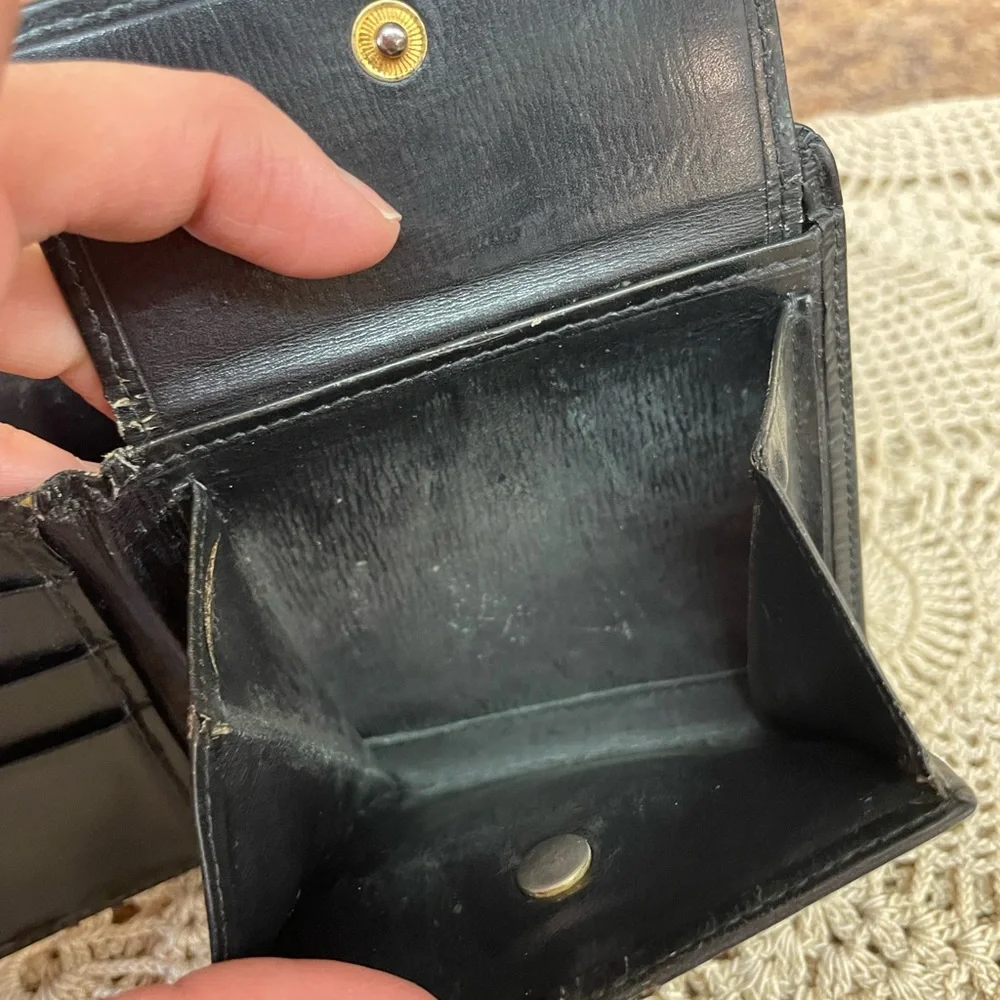 Louis Vuitton Malletier Black Wallet